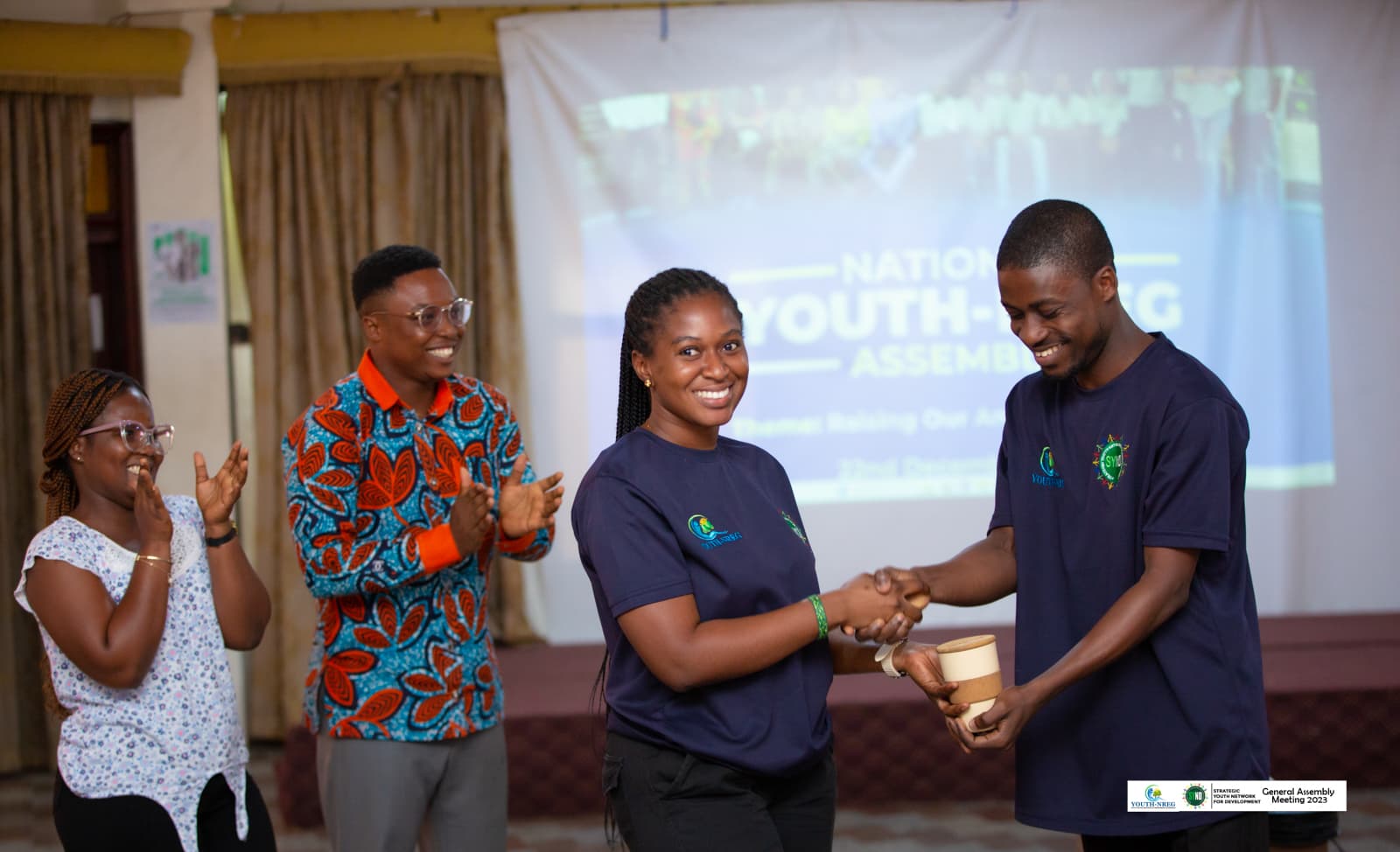 Youth NREG Award Handshake